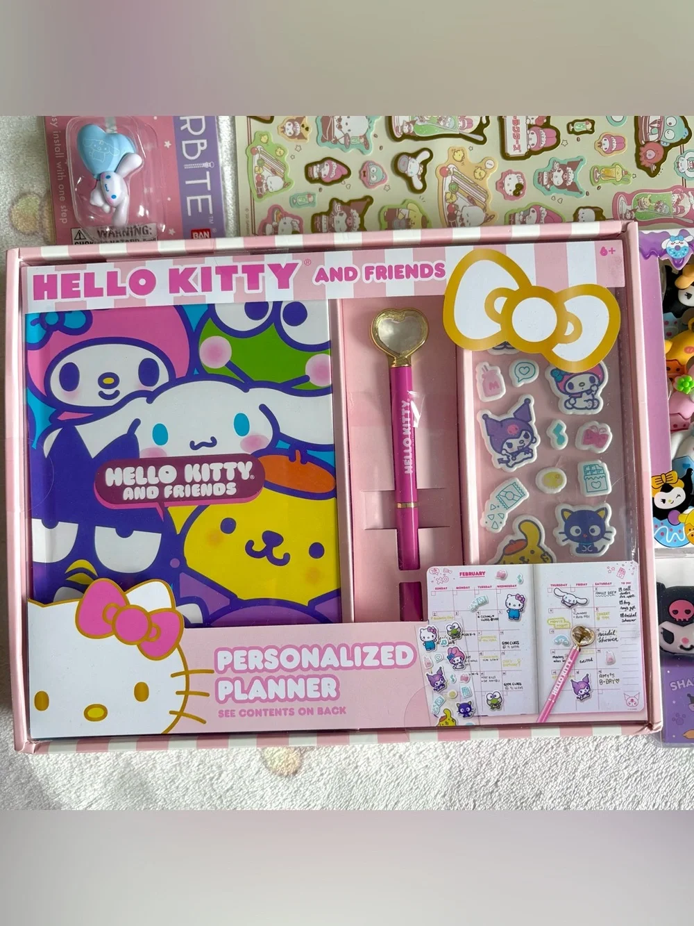 NEW Sanrio Hello Kitty Stationery Kawaii Bundle School Supplies Planner Cute